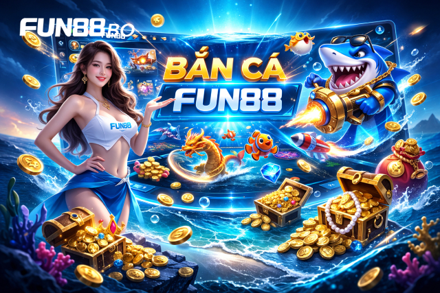 Bắn cá Fun88 với chiến thuật săn kho báu khủng (Ảnh AI)