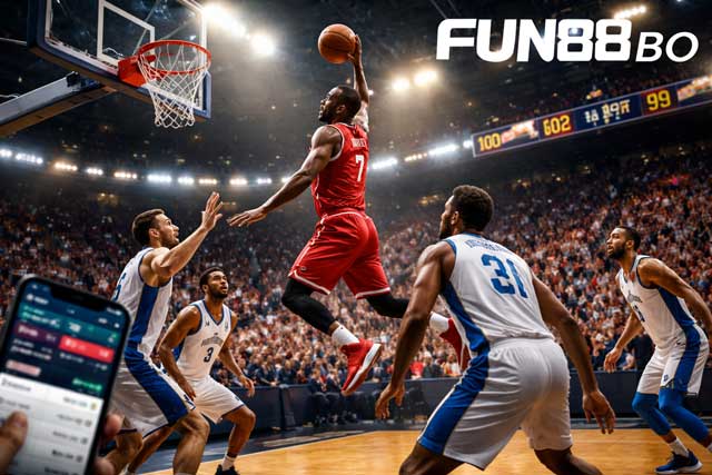Cá cược bóng rổ là gì và vì sao NBA luôn thu hút người chơi trên FUN88?