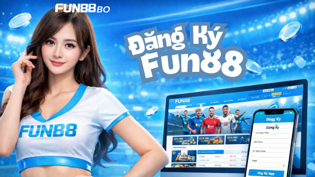 Đăng ký Fun88 thành công ngay từ bước đầu