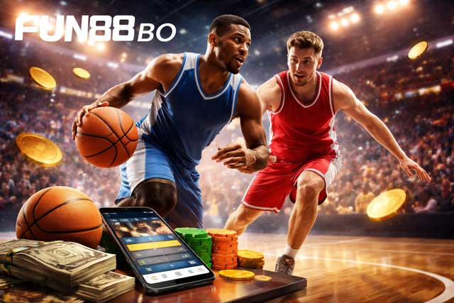Hướng dẫn cách cá cược bóng rổ trên FUN88 cho người mới từ trải nghiệm thực tế