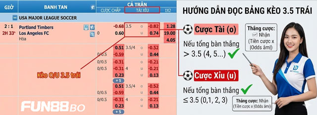 Hướng dẫn đọc kèo tài xỉu chi tiết