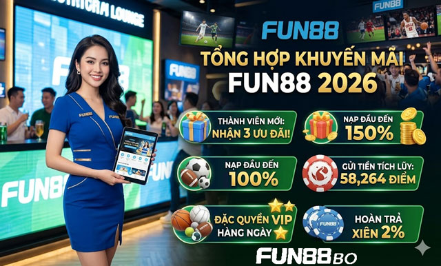 Tổng hợp khuyến mãi Fun88